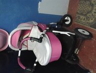 Екатеринбург: Коляска 3в1 sonic verdi Продаётся детская коляска цвет розовый с серыми вставками после одного ребёнка в отличном состоянии. Есть зимний короб-люлька 