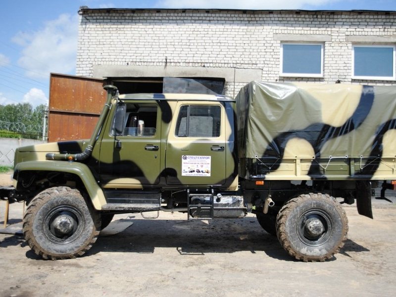 Gaz 3308 4x4 бортовой