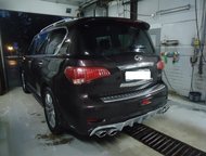 : Infiniti QX56  :
 ABS , Break assist , EBD, ESP, Handsfree,   (  ,  , ,  ),  